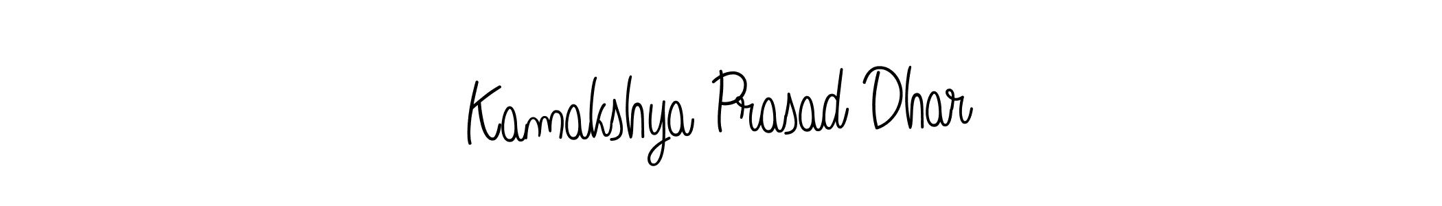 Create a beautiful signature design for name Kamakshya Prasad Dhar. With this signature (Angelique-Rose-font-FFP) fonts, you can make a handwritten signature for free. Kamakshya Prasad Dhar signature style 5 images and pictures png