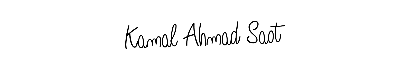 Also we have Kamal Ahmad Saot name is the best signature style. Create professional handwritten signature collection using Angelique-Rose-font-FFP autograph style. Kamal Ahmad Saot signature style 5 images and pictures png