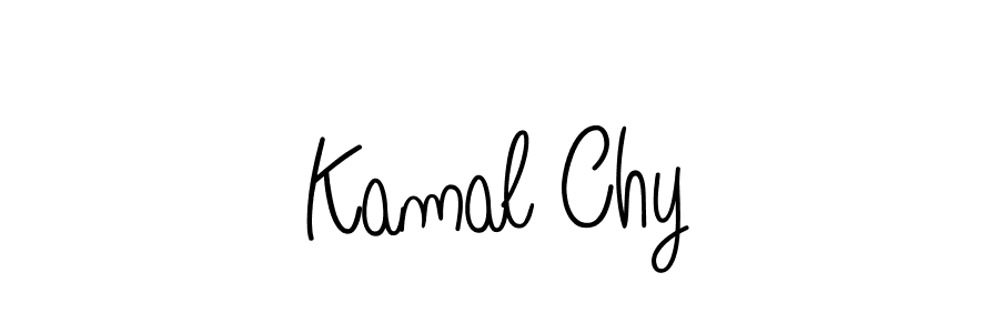 Design your own signature with our free online signature maker. With this signature software, you can create a handwritten (Angelique-Rose-font-FFP) signature for name Kamal Chy. Kamal Chy signature style 5 images and pictures png