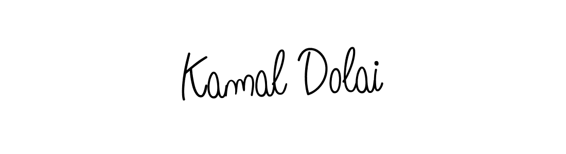 How to make Kamal Dolai signature? Angelique-Rose-font-FFP is a professional autograph style. Create handwritten signature for Kamal Dolai name. Kamal Dolai signature style 5 images and pictures png