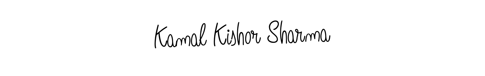 Once you've used our free online signature maker to create your best signature Angelique-Rose-font-FFP style, it's time to enjoy all of the benefits that Kamal Kishor Sharma name signing documents. Kamal Kishor Sharma signature style 5 images and pictures png