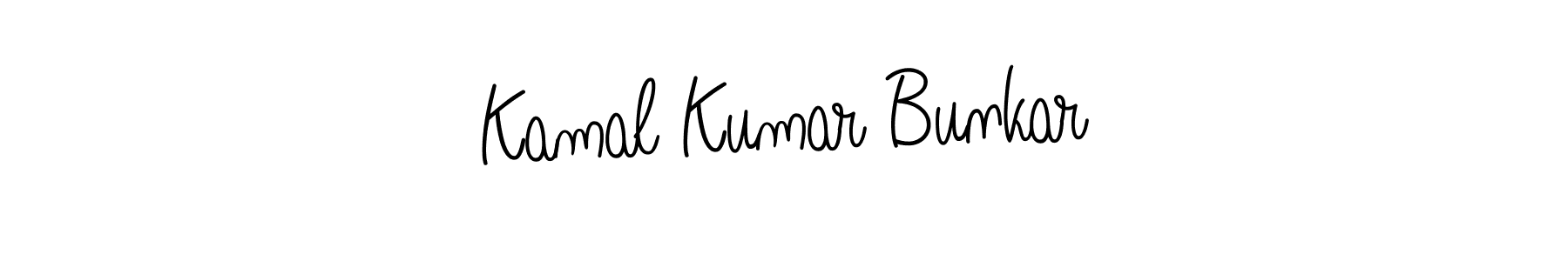 Also You can easily find your signature by using the search form. We will create Kamal Kumar Bunkar name handwritten signature images for you free of cost using Angelique-Rose-font-FFP sign style. Kamal Kumar Bunkar signature style 5 images and pictures png