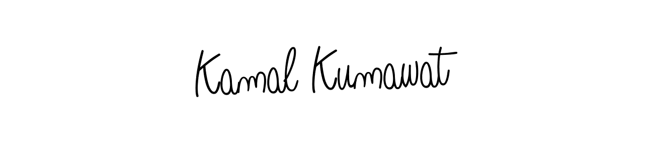 Angelique-Rose-font-FFP is a professional signature style that is perfect for those who want to add a touch of class to their signature. It is also a great choice for those who want to make their signature more unique. Get Kamal Kumawat name to fancy signature for free. Kamal Kumawat signature style 5 images and pictures png