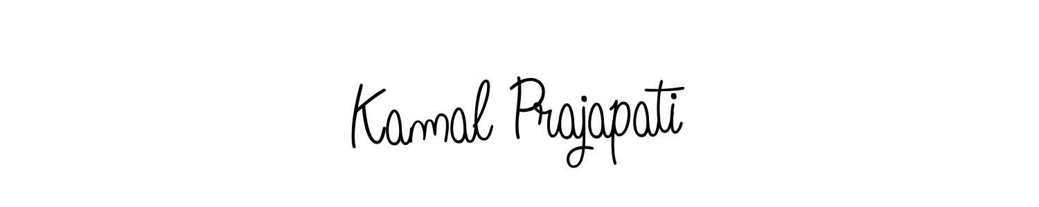 How to make Kamal Prajapati signature? Angelique-Rose-font-FFP is a professional autograph style. Create handwritten signature for Kamal Prajapati name. Kamal Prajapati signature style 5 images and pictures png