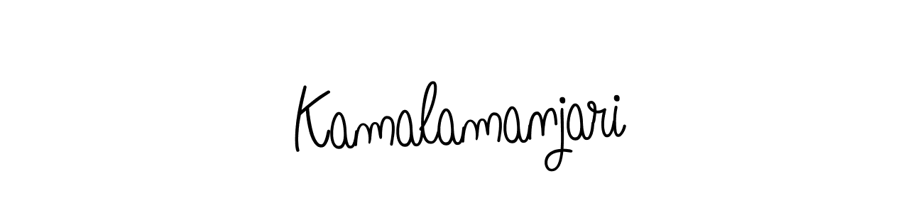 You can use this online signature creator to create a handwritten signature for the name Kamalamanjari. This is the best online autograph maker. Kamalamanjari signature style 5 images and pictures png