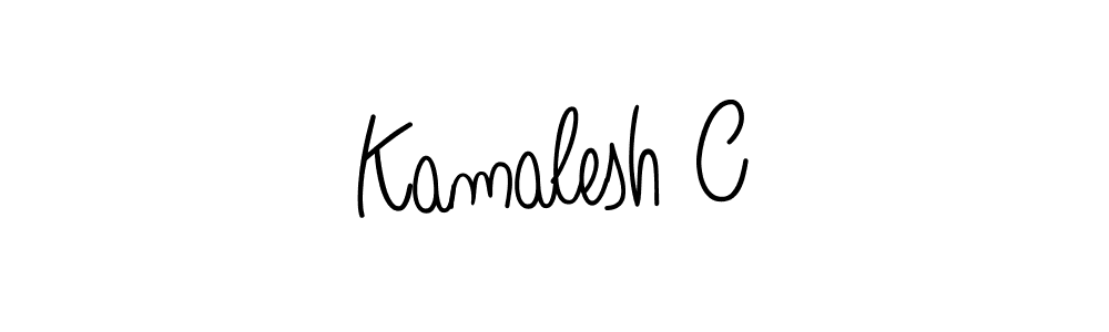 Make a short Kamalesh C signature style. Manage your documents anywhere anytime using Angelique-Rose-font-FFP. Create and add eSignatures, submit forms, share and send files easily. Kamalesh C signature style 5 images and pictures png