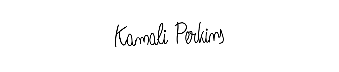 How to Draw Kamali Perkins signature style? Angelique-Rose-font-FFP is a latest design signature styles for name Kamali Perkins. Kamali Perkins signature style 5 images and pictures png