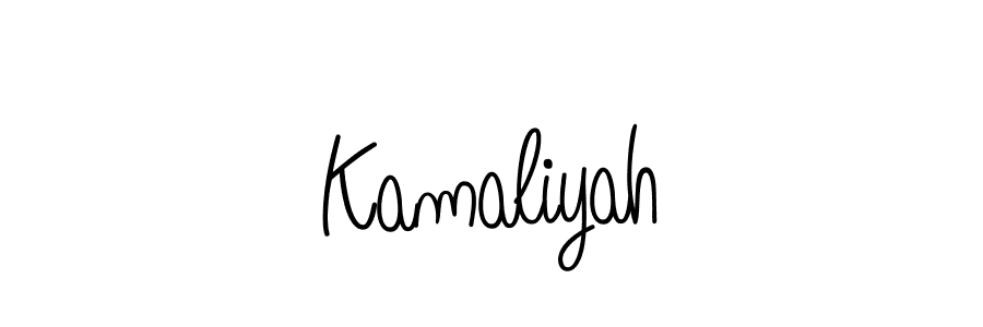 Once you've used our free online signature maker to create your best signature Angelique-Rose-font-FFP style, it's time to enjoy all of the benefits that Kamaliyah name signing documents. Kamaliyah signature style 5 images and pictures png