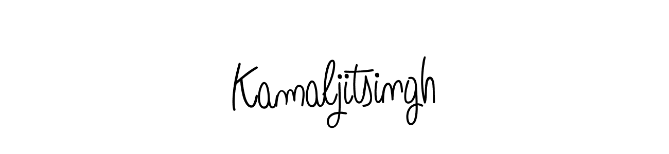 The best way (Angelique-Rose-font-FFP) to make a short signature is to pick only two or three words in your name. The name Kamaljitsingh include a total of six letters. For converting this name. Kamaljitsingh signature style 5 images and pictures png