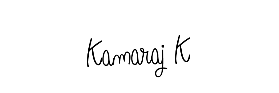 It looks lik you need a new signature style for name Kamaraj K. Design unique handwritten (Angelique-Rose-font-FFP) signature with our free signature maker in just a few clicks. Kamaraj K signature style 5 images and pictures png
