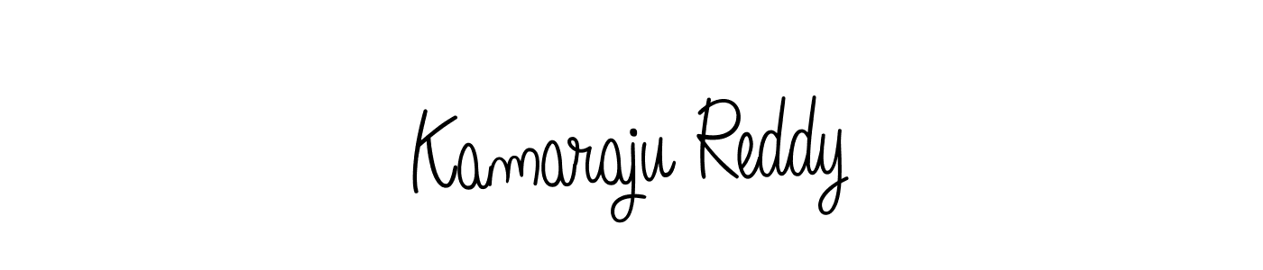 The best way (Angelique-Rose-font-FFP) to make a short signature is to pick only two or three words in your name. The name Kamaraju Reddy include a total of six letters. For converting this name. Kamaraju Reddy signature style 5 images and pictures png