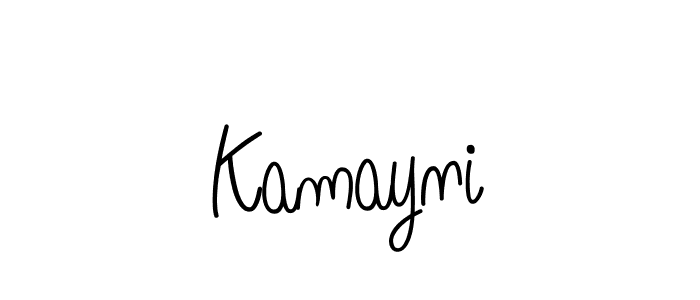 Here are the top 10 professional signature styles for the name Kamayni. These are the best autograph styles you can use for your name. Kamayni signature style 5 images and pictures png