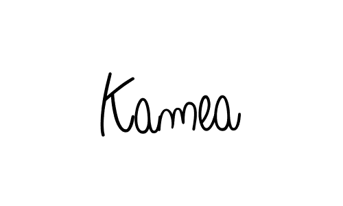 You should practise on your own different ways (Angelique-Rose-font-FFP) to write your name (Kamea) in signature. don't let someone else do it for you. Kamea signature style 5 images and pictures png
