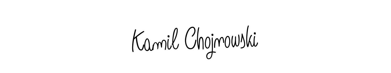 Make a beautiful signature design for name Kamil Chojnowski. Use this online signature maker to create a handwritten signature for free. Kamil Chojnowski signature style 5 images and pictures png