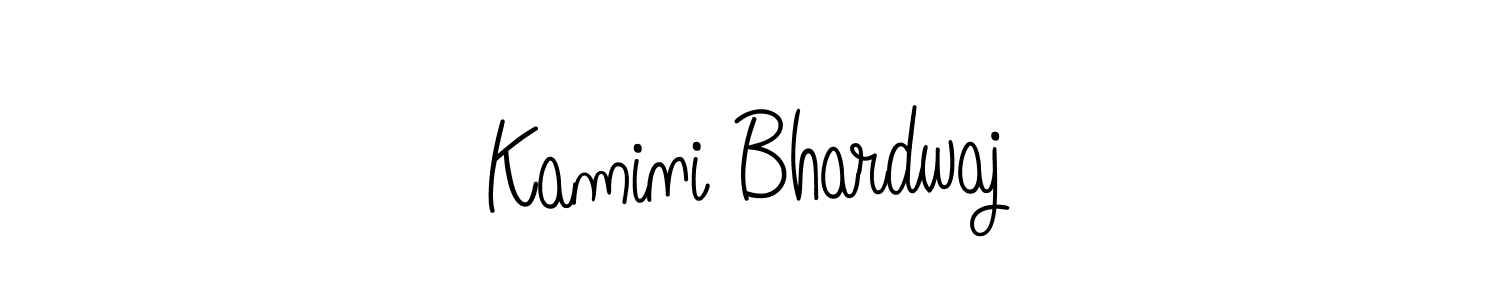 How to make Kamini Bhardwaj signature? Angelique-Rose-font-FFP is a professional autograph style. Create handwritten signature for Kamini Bhardwaj name. Kamini Bhardwaj signature style 5 images and pictures png