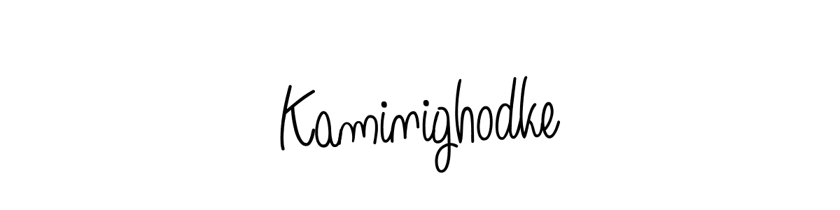 Here are the top 10 professional signature styles for the name Kaminighodke. These are the best autograph styles you can use for your name. Kaminighodke signature style 5 images and pictures png