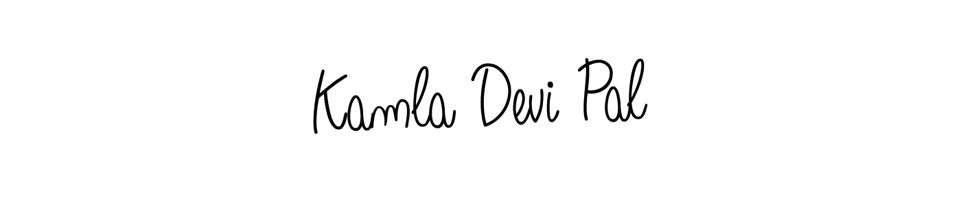 Similarly Angelique-Rose-font-FFP is the best handwritten signature design. Signature creator online .You can use it as an online autograph creator for name Kamla Devi Pal. Kamla Devi Pal signature style 5 images and pictures png