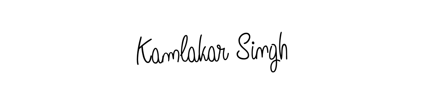 Also we have Kamlakar Singh name is the best signature style. Create professional handwritten signature collection using Angelique-Rose-font-FFP autograph style. Kamlakar Singh signature style 5 images and pictures png