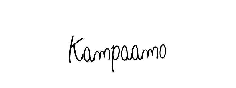 if you are searching for the best signature style for your name Kampaamo. so please give up your signature search. here we have designed multiple signature styles  using Angelique-Rose-font-FFP. Kampaamo signature style 5 images and pictures png