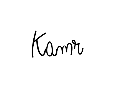 The best way (Angelique-Rose-font-FFP) to make a short signature is to pick only two or three words in your name. The name Kamr include a total of six letters. For converting this name. Kamr signature style 5 images and pictures png