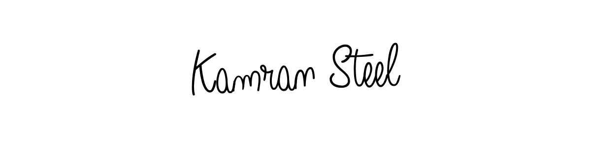 Make a short Kamran Steel signature style. Manage your documents anywhere anytime using Angelique-Rose-font-FFP. Create and add eSignatures, submit forms, share and send files easily. Kamran Steel signature style 5 images and pictures png