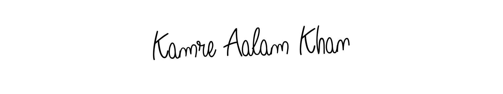 Angelique-Rose-font-FFP is a professional signature style that is perfect for those who want to add a touch of class to their signature. It is also a great choice for those who want to make their signature more unique. Get Kamre Aalam Khan name to fancy signature for free. Kamre Aalam Khan signature style 5 images and pictures png