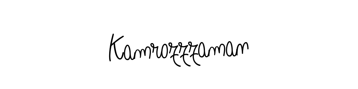 if you are searching for the best signature style for your name Kamrozzzaman. so please give up your signature search. here we have designed multiple signature styles  using Angelique-Rose-font-FFP. Kamrozzzaman signature style 5 images and pictures png