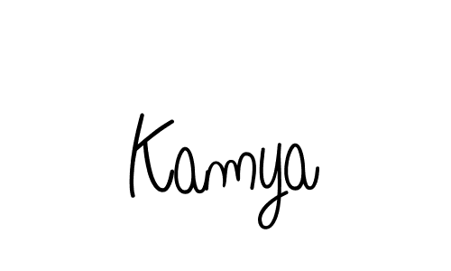 How to Draw Kamya signature style? Angelique-Rose-font-FFP is a latest design signature styles for name Kamya. Kamya signature style 5 images and pictures png