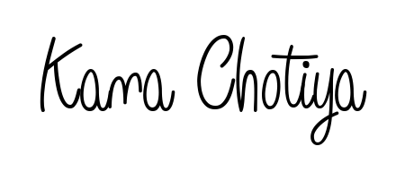 Make a beautiful signature design for name Kana Chotiya. Use this online signature maker to create a handwritten signature for free. Kana Chotiya signature style 5 images and pictures png