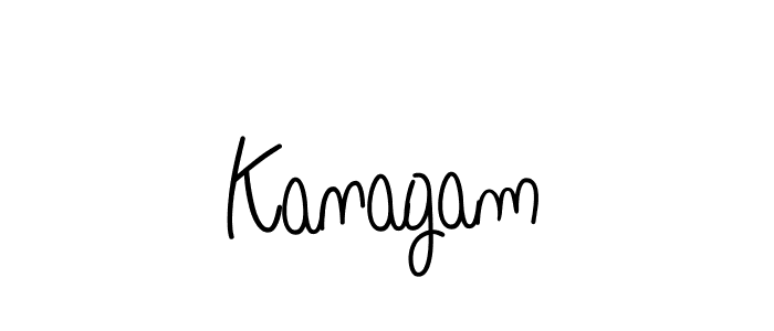 Make a beautiful signature design for name Kanagam. Use this online signature maker to create a handwritten signature for free. Kanagam signature style 5 images and pictures png