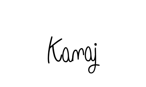 How to make Kanaj signature? Angelique-Rose-font-FFP is a professional autograph style. Create handwritten signature for Kanaj name. Kanaj signature style 5 images and pictures png