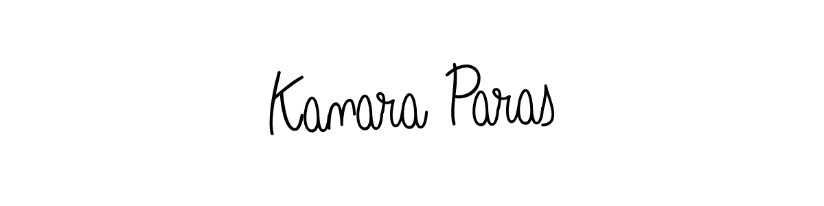 Also we have Kanara Paras name is the best signature style. Create professional handwritten signature collection using Angelique-Rose-font-FFP autograph style. Kanara Paras signature style 5 images and pictures png