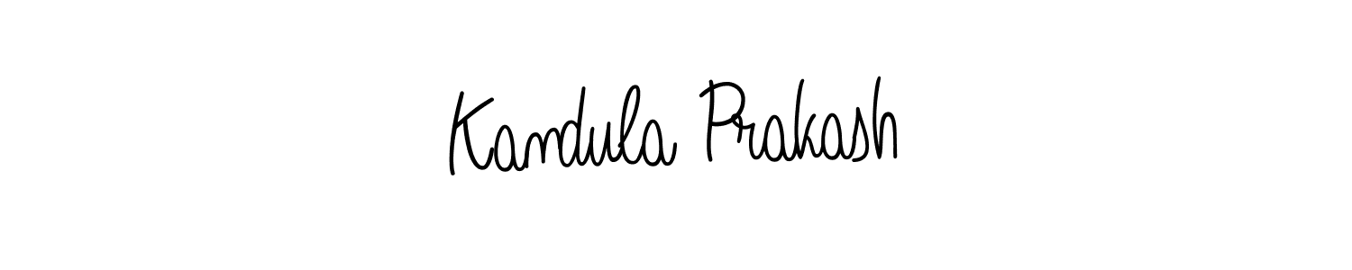 Here are the top 10 professional signature styles for the name Kandula Prakash. These are the best autograph styles you can use for your name. Kandula Prakash signature style 5 images and pictures png