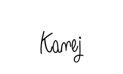 How to Draw Kanej signature style? Angelique-Rose-font-FFP is a latest design signature styles for name Kanej. Kanej signature style 5 images and pictures png