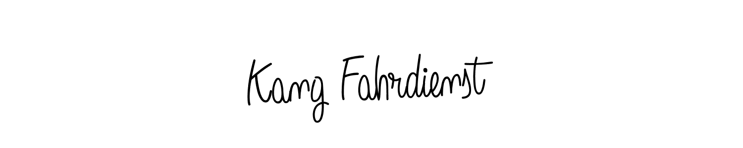 Best and Professional Signature Style for Kang Fahrdienst. Angelique-Rose-font-FFP Best Signature Style Collection. Kang Fahrdienst signature style 5 images and pictures png