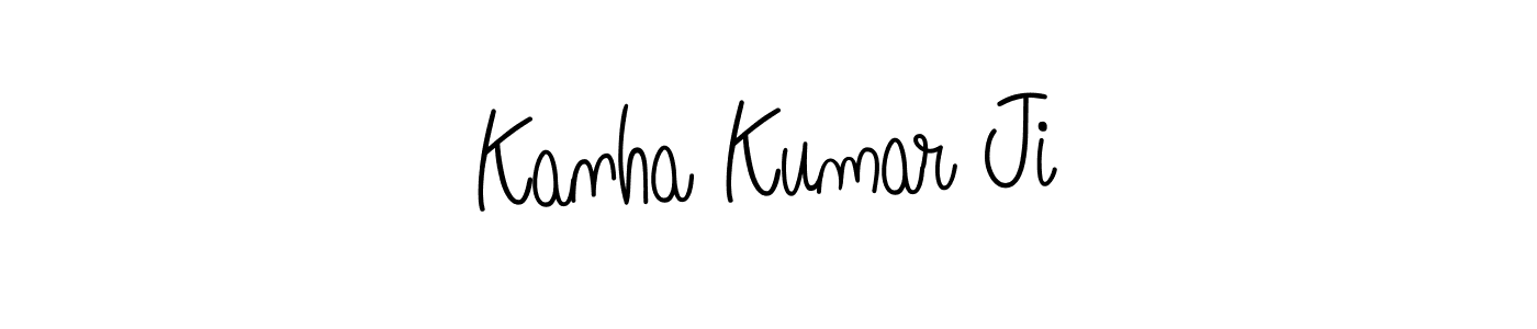 How to make Kanha Kumar Ji signature? Angelique-Rose-font-FFP is a professional autograph style. Create handwritten signature for Kanha Kumar Ji name. Kanha Kumar Ji signature style 5 images and pictures png