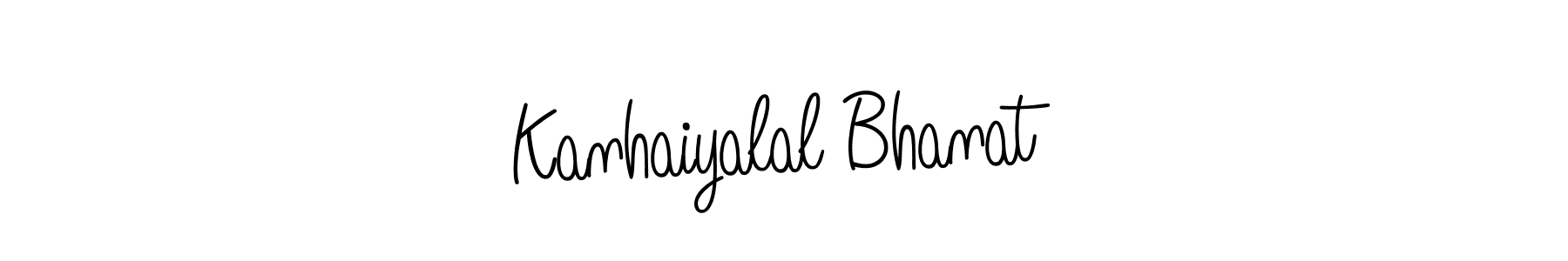 The best way (Angelique-Rose-font-FFP) to make a short signature is to pick only two or three words in your name. The name Kanhaiyalal Bhanat include a total of six letters. For converting this name. Kanhaiyalal Bhanat signature style 5 images and pictures png