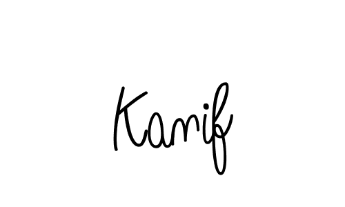 It looks lik you need a new signature style for name Kanif. Design unique handwritten (Angelique-Rose-font-FFP) signature with our free signature maker in just a few clicks. Kanif signature style 5 images and pictures png
