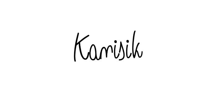 How to Draw Kanisik signature style? Angelique-Rose-font-FFP is a latest design signature styles for name Kanisik. Kanisik signature style 5 images and pictures png