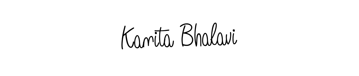 Similarly Angelique-Rose-font-FFP is the best handwritten signature design. Signature creator online .You can use it as an online autograph creator for name Kanita Bhalavi. Kanita Bhalavi signature style 5 images and pictures png