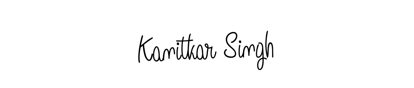 Once you've used our free online signature maker to create your best signature Angelique-Rose-font-FFP style, it's time to enjoy all of the benefits that Kanitkar Singh name signing documents. Kanitkar Singh signature style 5 images and pictures png