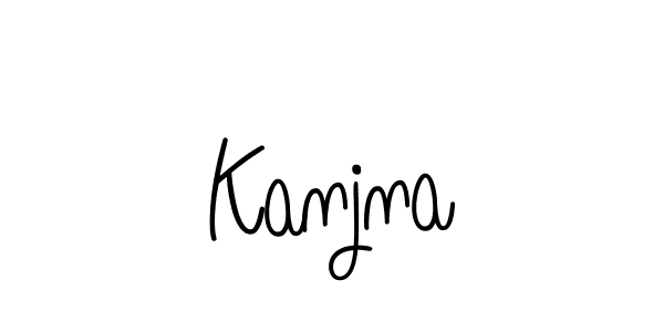 if you are searching for the best signature style for your name Kanjna. so please give up your signature search. here we have designed multiple signature styles  using Angelique-Rose-font-FFP. Kanjna signature style 5 images and pictures png