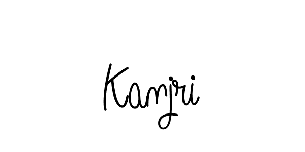 How to make Kanjri signature? Angelique-Rose-font-FFP is a professional autograph style. Create handwritten signature for Kanjri name. Kanjri signature style 5 images and pictures png