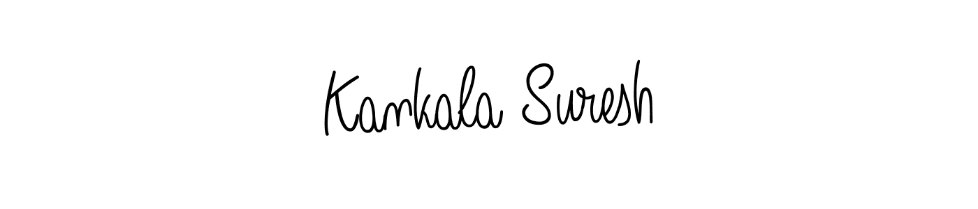 Similarly Angelique-Rose-font-FFP is the best handwritten signature design. Signature creator online .You can use it as an online autograph creator for name Kankala Suresh. Kankala Suresh signature style 5 images and pictures png