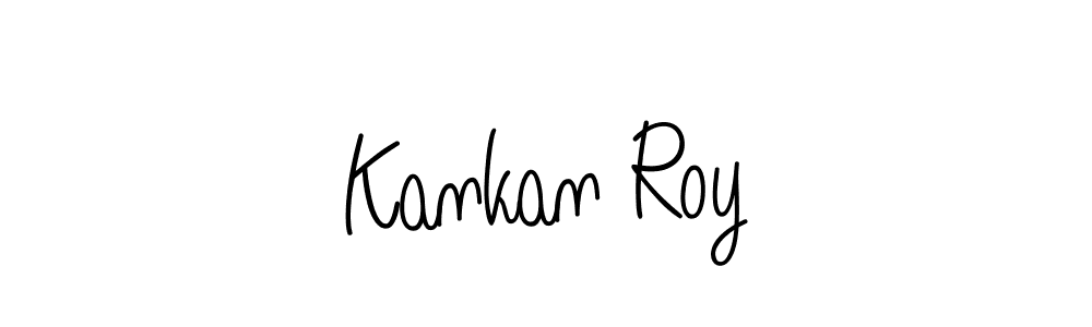 How to make Kankan Roy name signature. Use Angelique-Rose-font-FFP style for creating short signs online. This is the latest handwritten sign. Kankan Roy signature style 5 images and pictures png