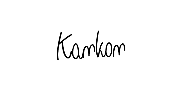 Once you've used our free online signature maker to create your best signature Angelique-Rose-font-FFP style, it's time to enjoy all of the benefits that Kankon name signing documents. Kankon signature style 5 images and pictures png