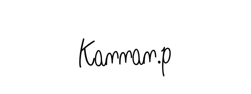 Also we have Kannan.p name is the best signature style. Create professional handwritten signature collection using Angelique-Rose-font-FFP autograph style. Kannan.p signature style 5 images and pictures png