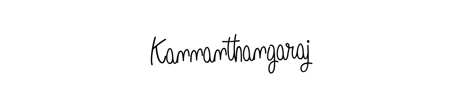 The best way (Angelique-Rose-font-FFP) to make a short signature is to pick only two or three words in your name. The name Kannanthangaraj include a total of six letters. For converting this name. Kannanthangaraj signature style 5 images and pictures png