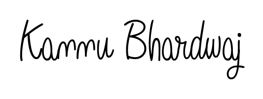 A stylish, flowing autograph style designed for name Kannu Bhardwaj using Angelique-Rose-font-FFP typography. Perfect for digital creative projects. Kannu Bhardwaj signature style 5 images and pictures png