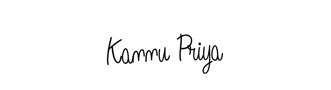 Best and Professional Signature Style for Kannu Priya. Angelique-Rose-font-FFP Best Signature Style Collection. Kannu Priya signature style 5 images and pictures png